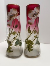 LG. PAIR ANTIQUE FRENCH LEGRAS 
