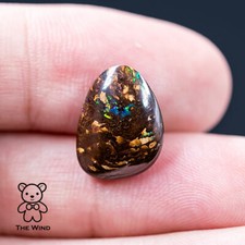 Natural Australian Boulder Opal Gorgeous Color & Pattern 7.19 Carat Unmounted picture