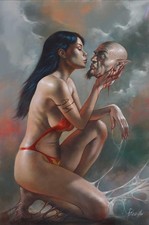 VAMPIRELLA #12 (LUCIO PARRILLO 1:20 VIRGIN VARIANT)(2026) COMIC BOOK ~ DYNAMITE picture