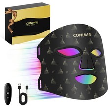 CONLWIN Red Light Therapy Mask Face, 8 Modes Ultra Lightweight Red Light Mask picture