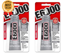 E-6000 Industrial Strength Adhesive – Black, 2 oz Tube, Pack of 2 picture