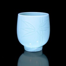 Arita Ware Ceramic Yunomi Inoue Manji 井上萬二 Japan National Treasure Teacup 有田 湯呑 picture