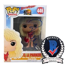 Pamela Pam Anderson Signed Autograph Baywatch Funko Pop 446 Beckett Bas CJ picture