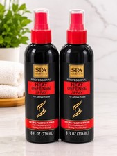 SPA Luxury Professional Heat Defense Spray – Hair from Heat Styling, 8 fl,  2 PK picture