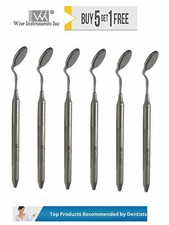 Dental Mouth Mirror Double Sided # 5 (Pack of 6) with Handles by Wise instrument picture