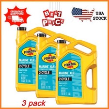 NEW 3 pack Pennzoil Marine XLF Extended Life Formula Engine Oil 1 Ga FREESHIPPIN picture