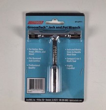 Cruz-Tools GrooveTech Jack and Pot Wrench GTJPT-1 Compact 3-in-1 Tool Guitar picture