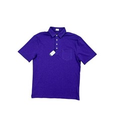 Johnnie-O Hangin' Out Gameday Original Polo Purple NWT — Size Small picture