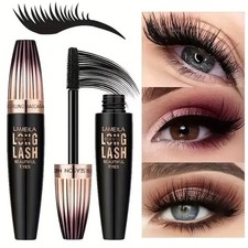 My Amazing Lashes 4D Silk Fiber Lash Mascara - Black, Volume & Length,Waterproof picture