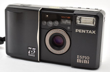 Pentax Espio Mini 75 Years 35mm Film Camera Black w/ Strap from JAPAN [Top MINT] picture