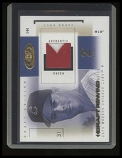 2004 Fleer Hot Prospects Draft Greg Maddux Draft Rewind Jersey Patch #/41 Cubs picture
