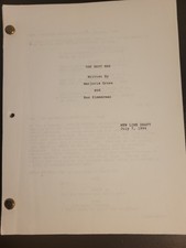 Marjorie Gross Seinfeld Writer THE BEST MAN Rare Unproduced 1994 Script picture