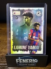 2023-24 Topps Merlin Heritage UEFA Lamine Yamal RC Young Guns #134 Barcelona picture