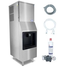 Atosa USA YDS0350A-161 Half Size Hotel Ice Machine & Ice Dispenser, 350 lbs/Day picture