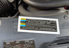 Replacement GM AC Label Decal 15206697 - Decal Sticker Label General Motors GMC picture