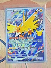 Zapdos 133/128 IR Pokemon TCG 30th Celebration Illustration Rare 2026 picture
