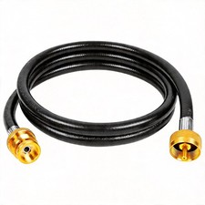 SHINESTAR 5ft Propane Extension Hose 1lb Appliance to Propane Tree Tee Adapter picture