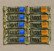 David High Protein Bars Peanut Butter Chocolate Chunk & Cookie Dough Lot of 10 picture