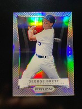 GEORGE BRETT Nice REFRACTOR 2012 Panini Prizm #144 KC Royals picture