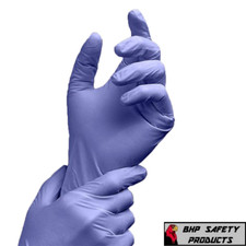 Adenna PRECISION Violet Nitrile Disposable Exam/Medical Gloves 4 Mil Powder Free picture