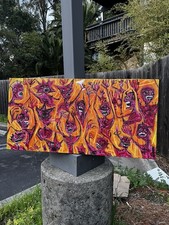 “Tainted Hearts” Original Art Peice, multimedia - Limited 1/1  Slawn inspired picture