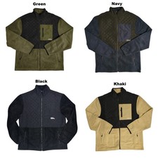 Eddie Bauer Men's Mixed Media Regular Fit Full Zip Fleece Jacket picture