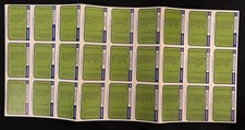 1975-76 Topps Basketball Team Checklist Uncut Tri-Sheet Rare NBA ABA Promo Set picture