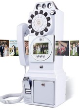 RetroVox Video & Audio Guest Book Wedding Phone Guestbook Creative B White picture