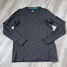 Kuhl Invigoratr Men's Merino Wool Crew Small Carbon 3232 Base Layer NWT picture