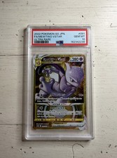 2022 Pokemon Go MEWTWO VSTAR 091/071 Ultra Rare Full Art PSA 10 picture