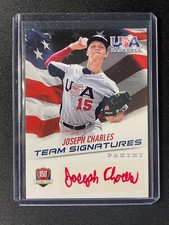 2015 Panini USA Box Set Joseph Charles Autograph Red #/25 picture