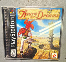 Konami Azure Dreams Sony PlayStation 1 PS1 1998 E-Everyone NTSC-U/C RPG Manual picture