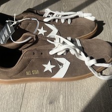Converse All Star Unisex Brown Suede Sneakers Size 10.5 Men picture