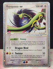 Rayquaza EX 2006 POKEMON Black Star Promo #039 HOLO SWIRL 🌀 picture