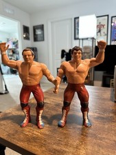 WWF LJN 1987 Series 4 British Bulldogs Dynamite Kid Daveyboy Smith Vintage WWE picture