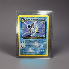 Pokemon TCG Team Rocket Dark Blastoise 20/82 Holo Rare Unlimited WOTC 2000 VTG picture