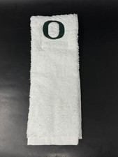 Oregon Ducks College Football QB Game Towel White Cotton New picture