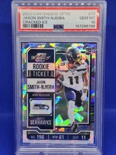 2023 Contenders Optic - Rookie Ticket Jaxon Smith-Njigba Cracked Ice /22 (RC) picture