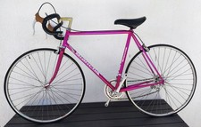 Vintage 1988 Bianchi 56cm Road Bike Campagnolo Triomphe Mavic 700c Fuchsia Pink picture