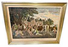 William Penn's Treaty with the Indians after Benjamin West by John Boydell 1775 picture