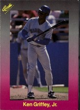 1989 Classic Update Purple Travel Edition Ken Griffey Jr #193 Rookie RC picture