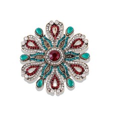 Vintage Baroque Retro Hollow Brooch Elegant Corsage Clothing Accessory Gift picture