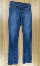 Kimes Ranch Roger Mens Dark Wash Straight Leg Jeans 32x34 Made in USA Blue picture