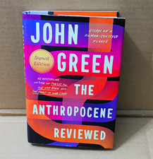 John Green The Anthropocene Reviewed Signed Edition HC 2021 Dutton DJ picture