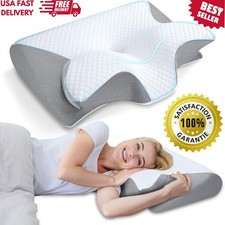 Cervical Neck Pillow Memory Foam Pain Relief Ergonomic 4-in-1Neck Support Pillow picture