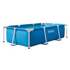 Intex Rectangular Frame Above Ground Outdoor Backyard Swimming Pool picture