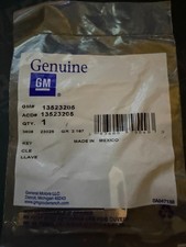 NEW Genuine GM OEM Door Lock Ignition Key Blank 13523213 Uncut Uncoded picture