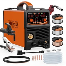 250A Aluminum MIG Welder 110V/220V, 6 IN 1 Gas MIG/Gasless MIG/Stick/Lift TIG picture
