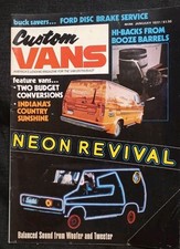Vintage January 1977 Custom Vans Magazine Van Enthusiast Ads Product How Tos  picture