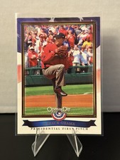 2011 Topps Opening Day - Presidential First Pitch Barack Obama #PFP10 picture